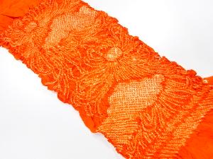 正絹　絞り　帯揚げ